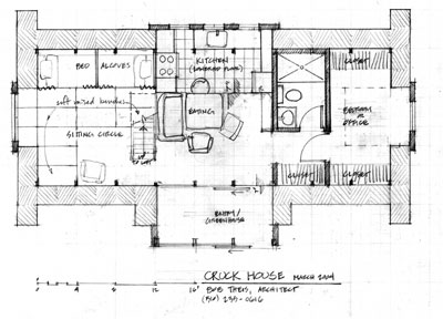 Plan of Cruck House